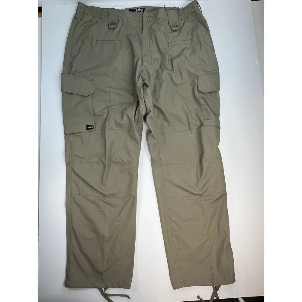 LAPG Men's Operator Tactical Pant w/ Elastic Waistband Mens Size 44x32